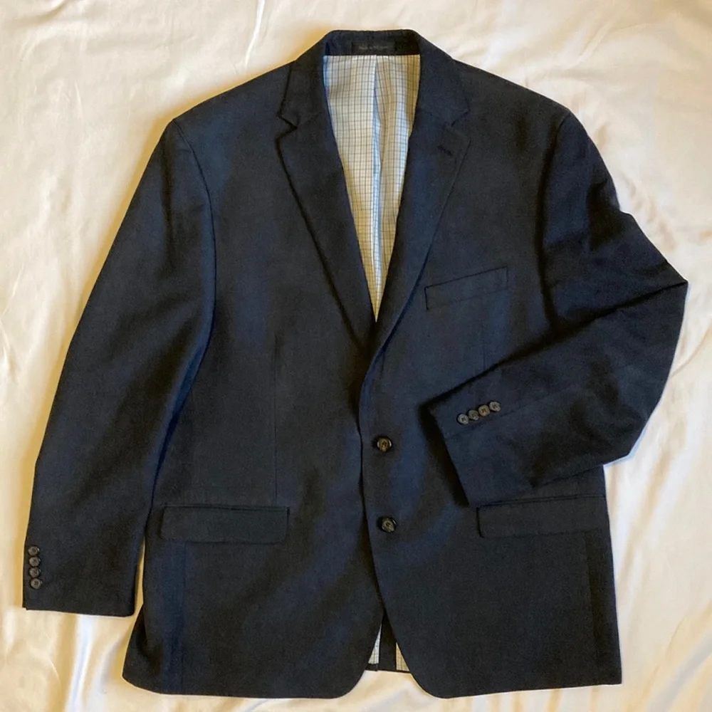 Ralph Lauren Green Label Sport Coat Navy Blue